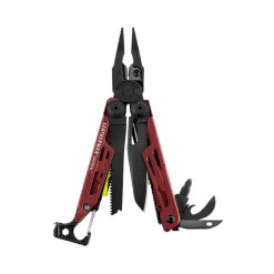 Leatherman 832743 Signal, Crimson Cerakote Stainless Steel, 19 Tools