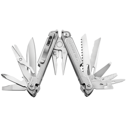 Leatherman 832640 Free P4, Stainless Steel, 21 Tools