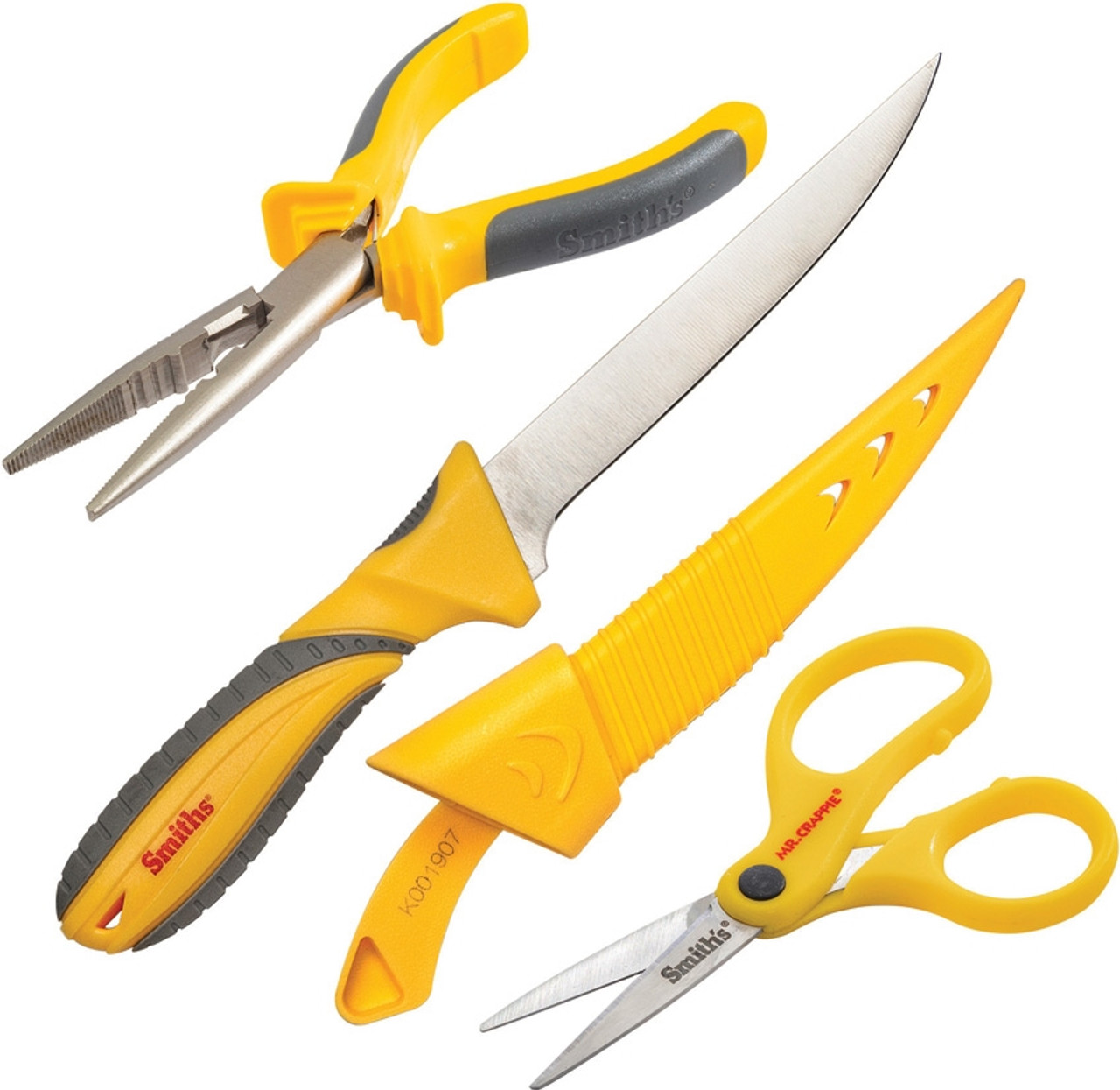 Smith's Sharpeners Mr. Crappie Fishing Combo Yellow 51232