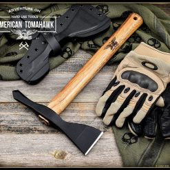 American Tomahawk Model 1, 14.12" Overall Length, Hickory Handle