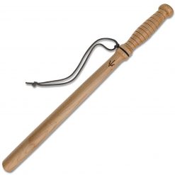 American Tomahawk Model MP Baton Natural ATC-MP-NAT, 22" Overall Length Contoured & Grooved Handle, Clear Lacquer Finished Maple Wood