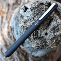 Boker Plus Rocket Bolt Action Pen 09BO065, Black Aluminum Body - Black Ink