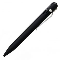 Bastion Bolt Action Pen - Jet Black (5.25" Aluminum) Black Ink