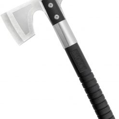 SOG Camp Axe CH1001-CP, 11.5" Overall Stainless Steel Blade, Black GRN Handle w/ GRN Sheath