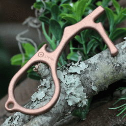 CIVIVI MT-1 CA-02B, 3.5" Overall Stonewashed Copper Multi-Tool, Contactless Hook Keychain
