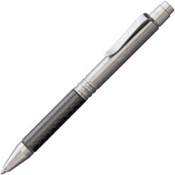 Darrel Ralph Go Pen - Satin Titanium Construction (5" Carbon Fiber) DR040