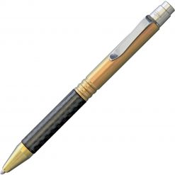 Darrel Ralph Go Pen - Gold Titanium Construction (5" Carbon Fiber) DR042