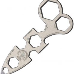ESEE Knives WRAT Wrench RT001-SS, 4" Stainless Steel Tumbled Finish - Pocket Tool