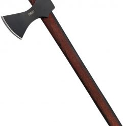 CRKT 2749 Freya Axe w/ Hammer, 3.46" S55C/1055 Carbon Steel Blade, Tennessee Hickory Handle