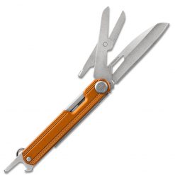 Gerber Armbar Slim Cut - Burnt Orange 30-001724, 2.5" Plain Blade, Burnt Orange Aluminum Handle, 3 in 1 Multi-Tool