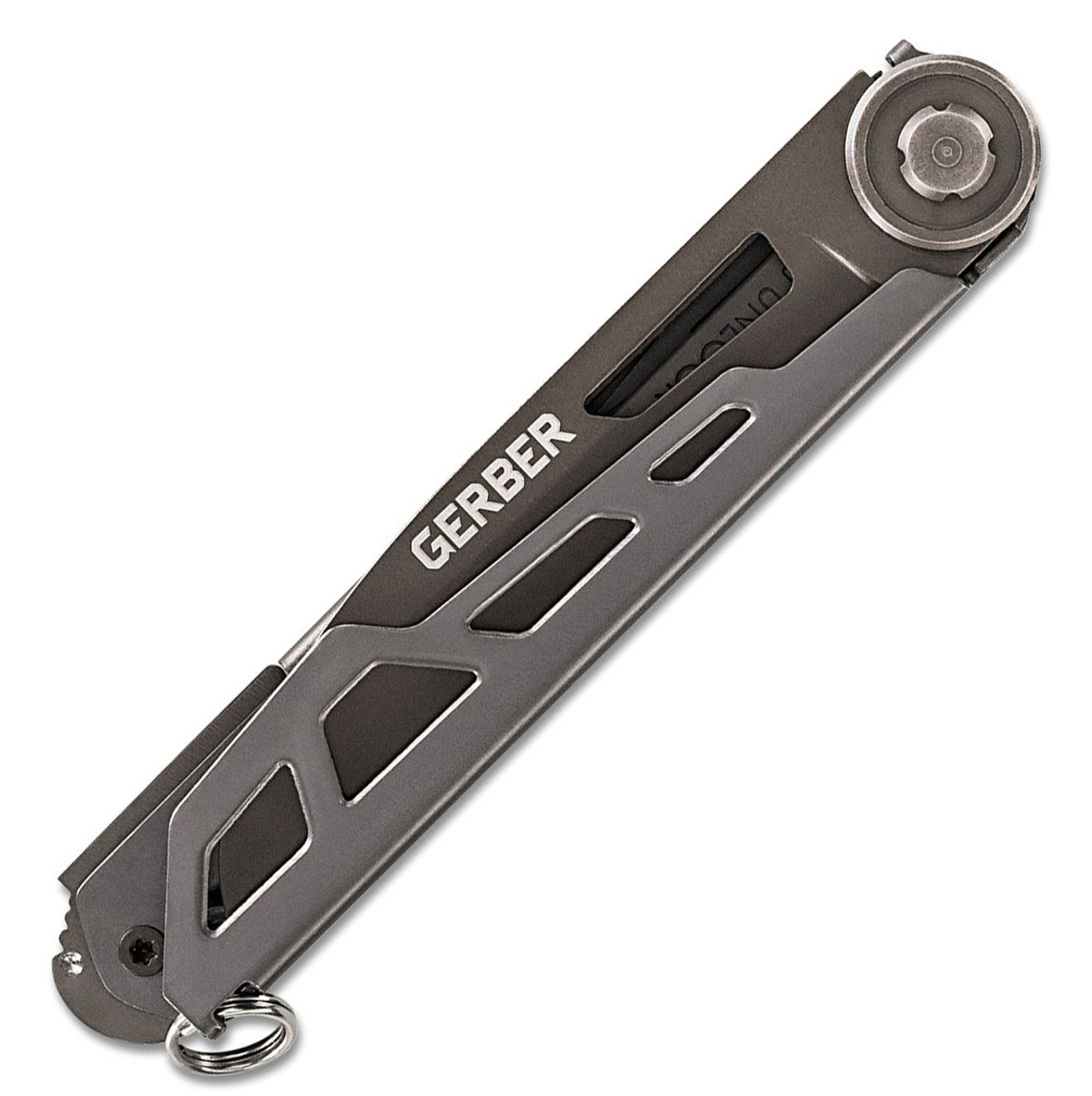 Gerber Armbar Slim Cut - Baltic Haze 30-001726, 2.5" Gray Plain Blade, Baltic Haze Aluminum Handle, 3 in 1 Multi-Tool - Image 3