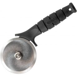 KA-BAR 'Za-Saw Pizza Cutter 9927, 440A Stainless Steel Wheel, Black Creamid Handle