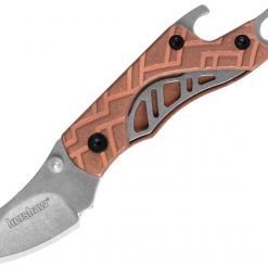 Kershaw Cinder 1025CU, 1.4" 3Cr13 Stonewash Plain Blade, Copper Handle