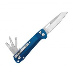 Leatherman Free K2 (832897), 3.3" 420HC SS Plain Blade, 8 Tools, Navy Aluminum Handle