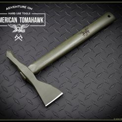 American Tomahawk Model 1, 14.12" Overall Length, OD Green Hickory Handle