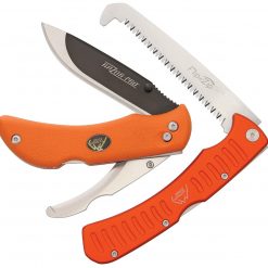 Outdoor Edge Razor Pro Saw Combo - Orange Set of 2 w/ Sheath ROC-30C