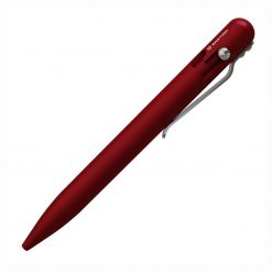 Bastion Bolt Action Pen - Regal Red (5.25" Aluminum) Black Ink
