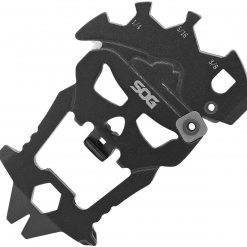 SOG MacV Tool SM1001-CP, 2.5" Black Skull Mutli-Tool, 12 ComponentTools