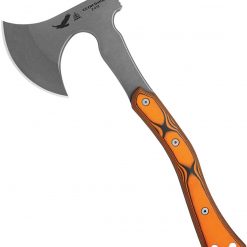 TOPS Ucon Hawk UHK-01, 15" Overall Length, Orange / Black G10 Handle