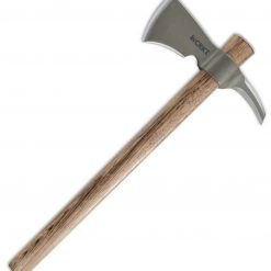 CRKT 2735 Woods Kangee T-Hawk, 1055 Carbon Steel, Tennessee Hickory Handle