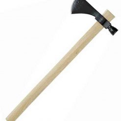 Cold Steel 90PHH Pipe Hawk, Drop Forged 1055 Carbon Steel, American Hickory Handle, 22" Overall