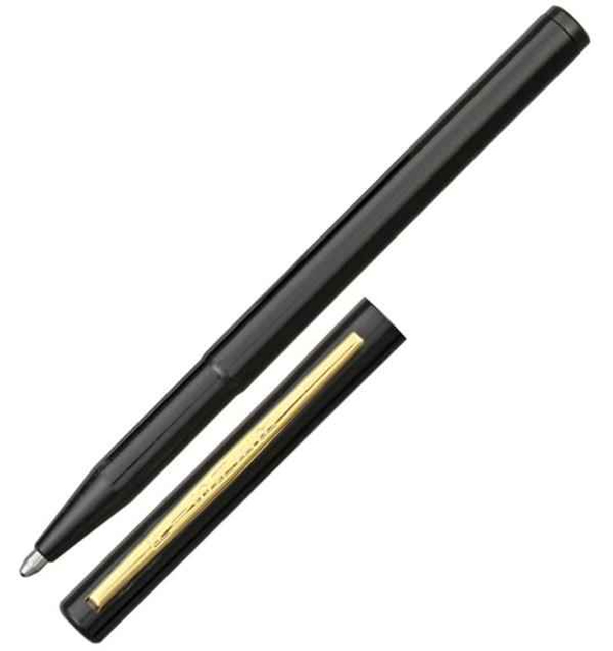 Fisher Pen The Stowaway, Black Body, Black Ink Medium Point