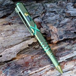 We Knives TP-02B Titanium Tactical Pen, Green