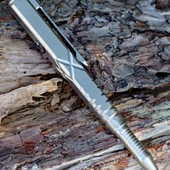 We Knives TP-02C Titanium Tactical Pen, Gray