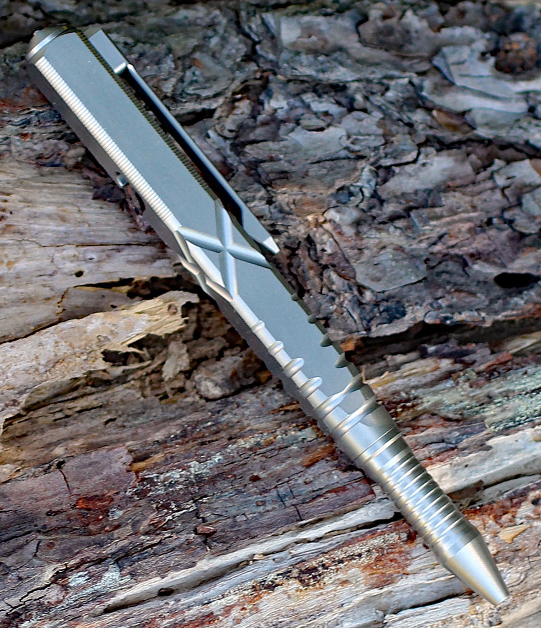 We Knives TP-02C Titanium Tactical Pen, Gray